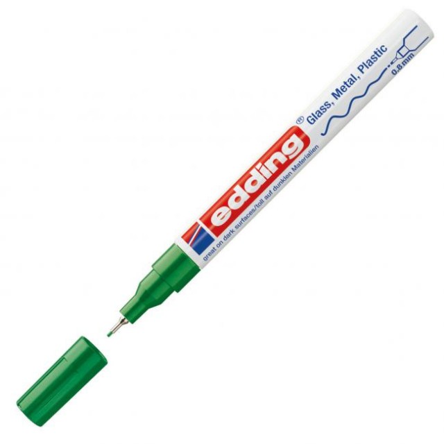 Lakový popisovač edding 780 zelený_1