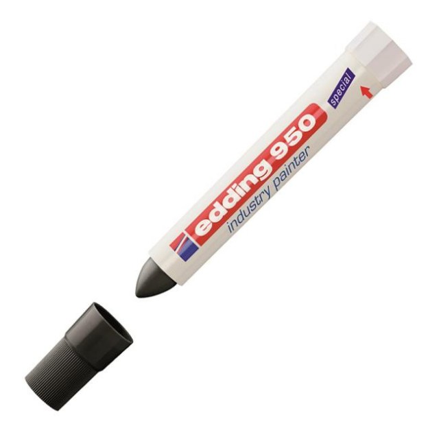 Priemyselný voskový popisovač edding 950 čierny_1