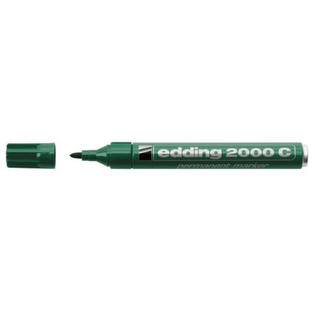 Permanentný popisovač edding 2000C zelený_1