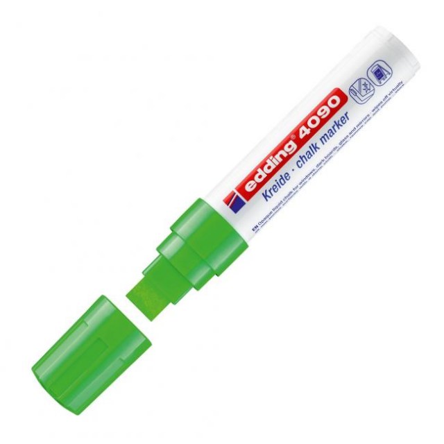 Popisovač na sklo edding 4090 svetlozelený_1