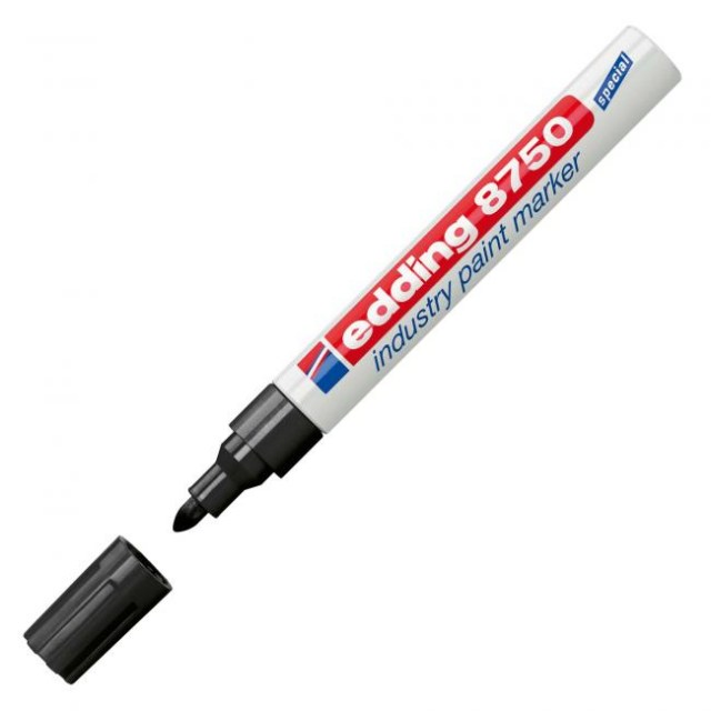 Priemyselný lakový popisovač edding 8750 čierny_1