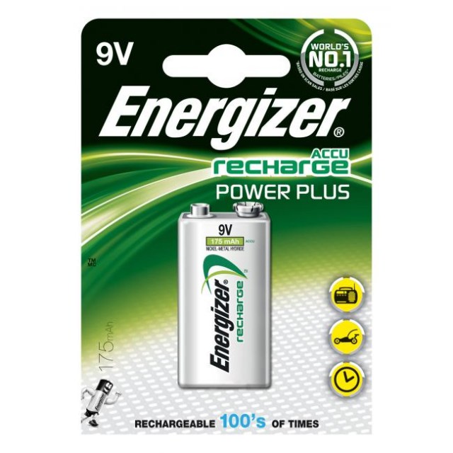 Batéria Energizer dobíjateľná 9V 175 mAh_1