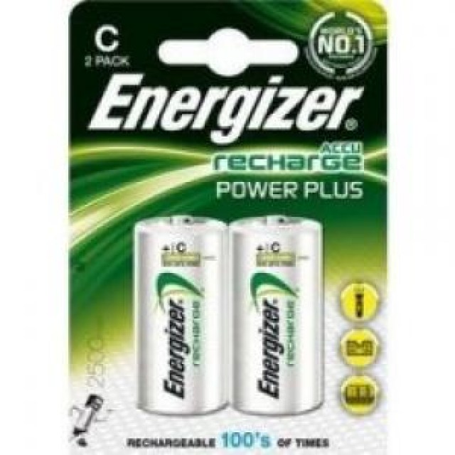 Batéria Energizer dobíjateľná HR14/2ks 2500 mAh malý monočlánok_1