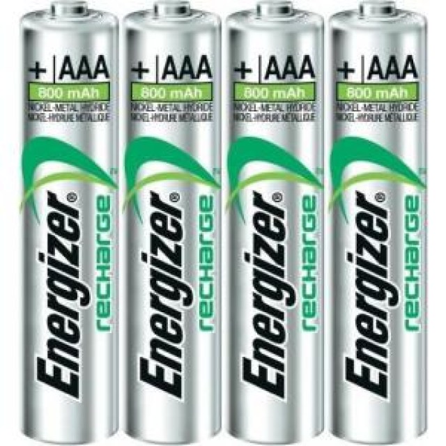 Batéria Energizer dobíjateľná AAA-HR03/4ks 800 mAh mikrotužková_1