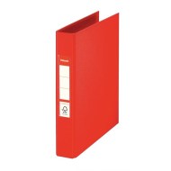 Zakladač 2-krúžkový Esselte celoplastový 4,2cm A5 VIVIDA červený_1