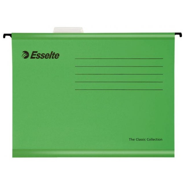 Závesný obal Esselte Classic zelený_1