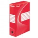 Archívny box Esselte 100mm červený/biely_1