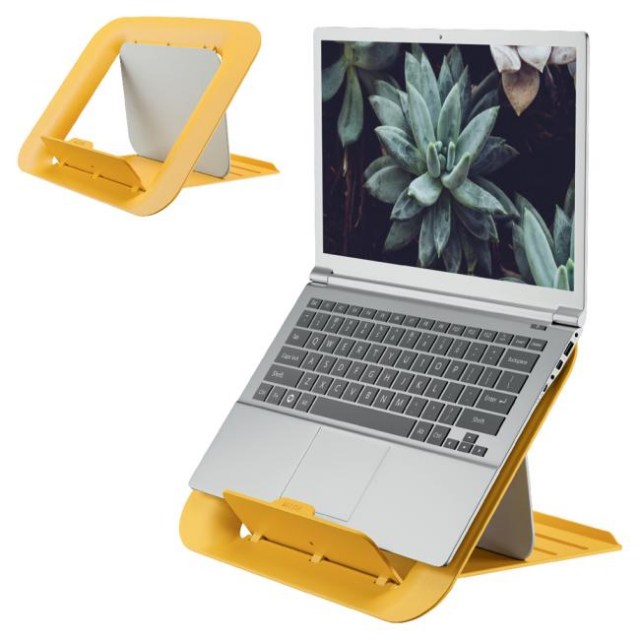 Stojan pod notebook Leitz Cosy teplý žltý_1