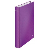 Zakladač 2-krúžkový Leitz WOW celoplastový 4cm purpurový_1