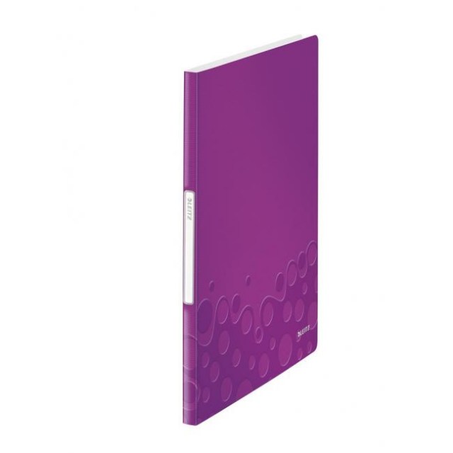 Katalógová kniha 20 Leitz WOW purpurová_1