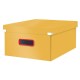 Veľká krabica Click & Store A3 Leitz Cosy teplá žltá_1