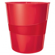 Kôš plastový Leitz WOW 15 l červený_1