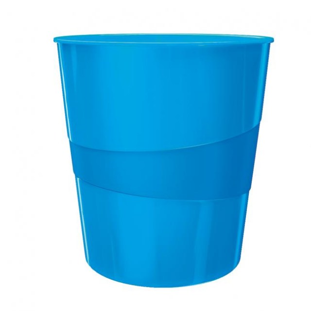 Kôš plastový Leitz WOW 15l modrý_1