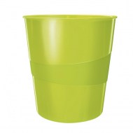 Kôš plastový Leitz WOW 15l zelený_1