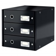 Zásuvkový box Leitz Click & Store 3 zásuvky čierny_1