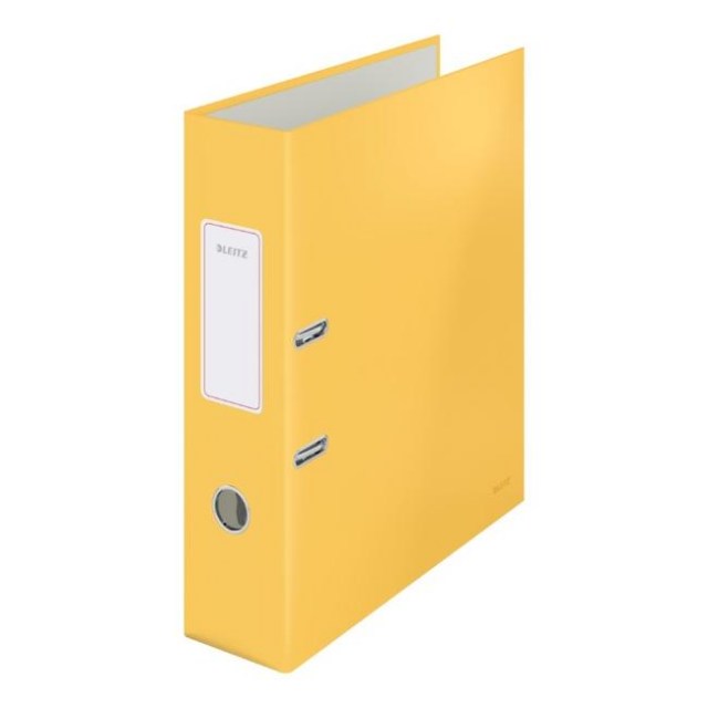 Zakladač pákový Leitz 180° Cosy 8cm teplá žltá_1