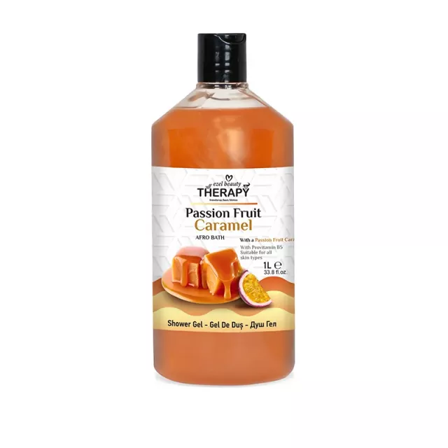 Ezel Beauty Therapy, sprchový gél - Karamel & Marakuja, 1l_1
