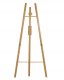 Drevený stojan 165 cm vysoký, lakovaný, Teak_1