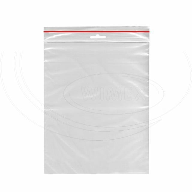 Rýchlouzatváracie vrecko (LDPE) transparentné 25 x 35 cm [1000 ks]_4