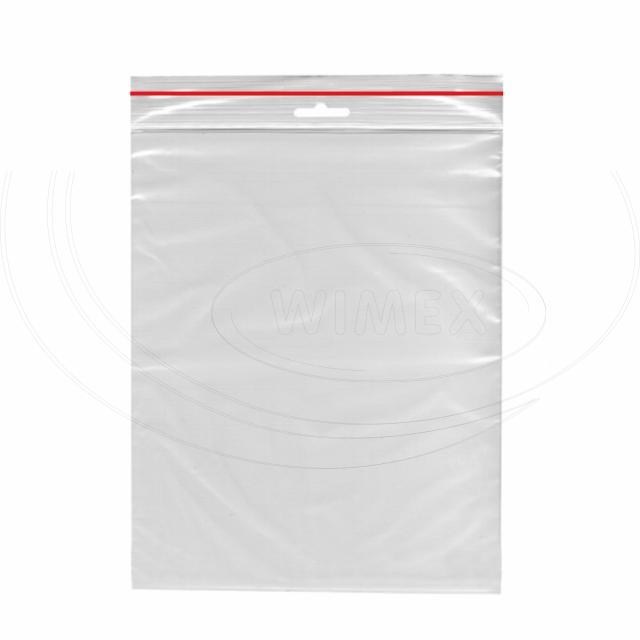Rýchlouzatváracie vrecko (LDPE) transparentné 30 x 40 cm [1000 ks]_4