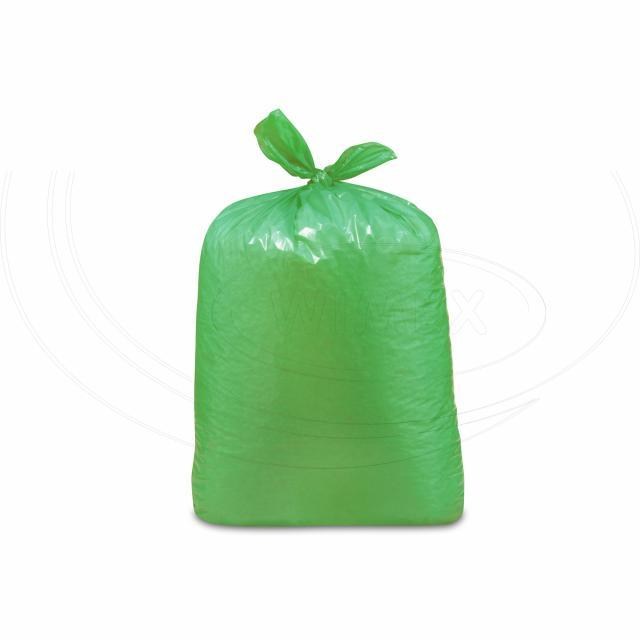 Vrece na odpadky (LDPE) zelené 70 x 110 cm 120L [25 ks]_3