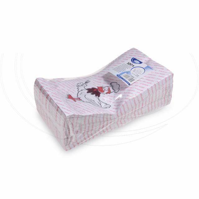 Papierové vrecko 2vrstvé nepremastiteľné 15+8 x 30 cm Maxi na kurča [100 ks]_2