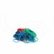 Gumička slabá farebný mix 1mm O2, 4 & 6 cm [50 g]_3