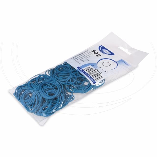 Gumička slabá modrá 1mm O3cm [50 g]_2