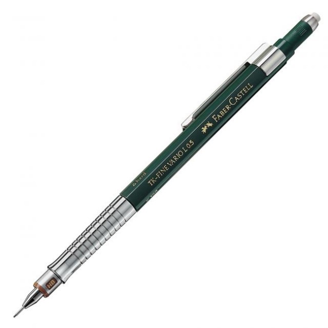 Mikroceruzka Faber Castell TK-Fine Vario L 0,5mm zelená_1