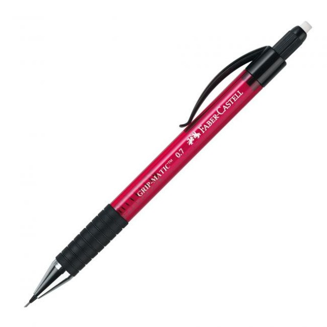 Mikroceruzka Faber Castell Grip Matic 1377 0,7mm červená_1