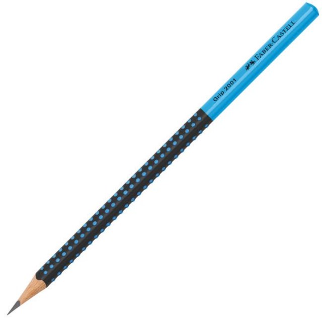 Ceruzka Grip 2001/HB Two Tone  čierna/modrá 12ks_1