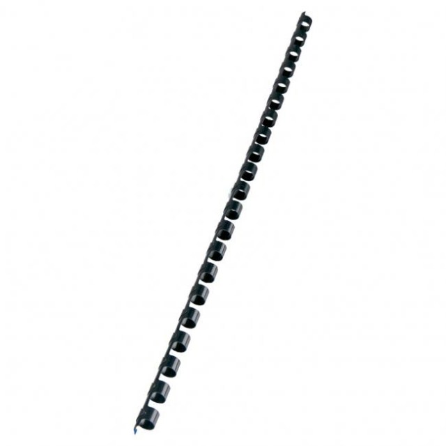Plastové hrebene GBC 21R 8mm čierne_1