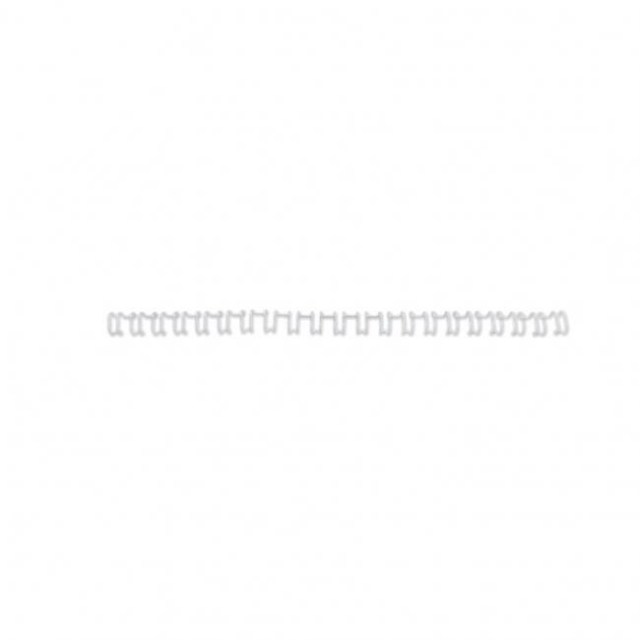 Drôtové hrebene GBC Multibind 21kr. 6mm biele_1