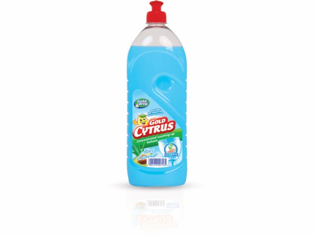 GOLD CYTRUS aloe a avokádo balzam 1 L, prostriedok na umývanie riadu_1