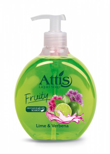 ATTIS FRUITY tekuté mydlo Limetka 500 ml_1