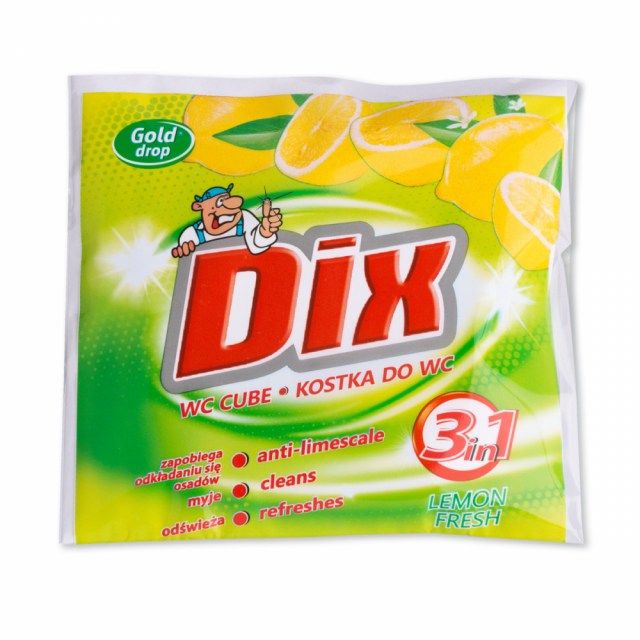 DIX WC fresh Lemon 35g -  závesný košík, vôňa citrónu_1