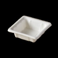 Miska hranatá z cukrovej trstiny 150ml [50 ks] - 98 x 98 x 30 mm - č.7 DOPREDAJ_1