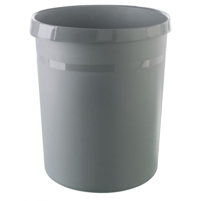 Kôš plastový KARMA 18l eko-sivý_1