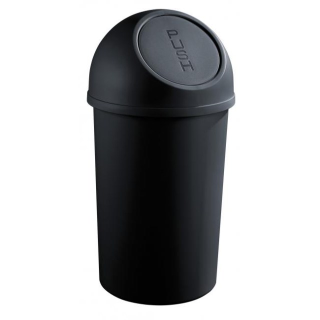 Kôš z polypropylénu Helit 45l čierny_1