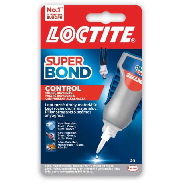 Sekundové lepidlo Loctite Super Attak Control 3 g_1