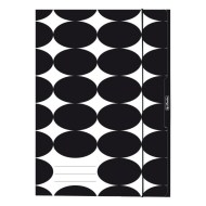 Kartónový obal s gumičkou A4 Herlitz Just Black_1