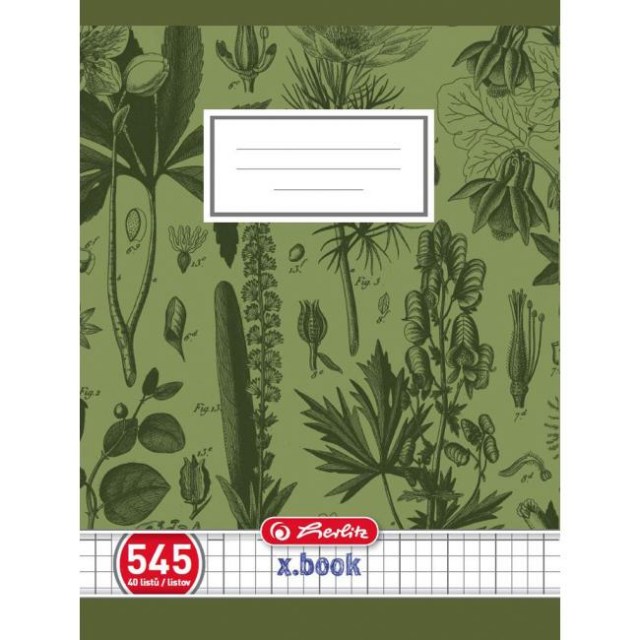 Zošit Herlitz 545 A5 štvorčekový 70g/m2_1