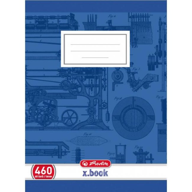 Zošit Herlitz 460 A4 čistý 70g/m2_1