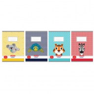 Zošit Herlitz 513, A5, linajkový, 70g/m2, mix motívov Cute Animals_1