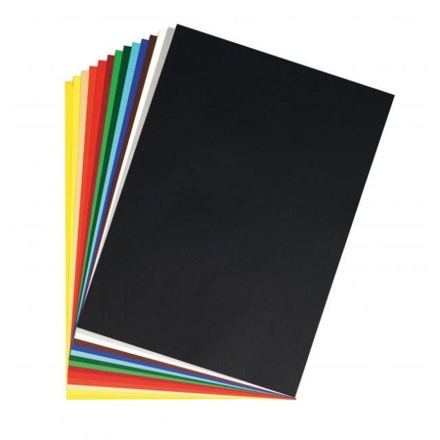 Farebný výkres Herlitz 50x70cm 10 hárkov 300g tmavomodrý_1