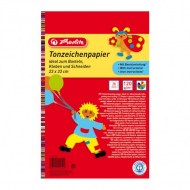 Farebný papier Herlitz 20 listov 33x23cm lep.blok 120g_1