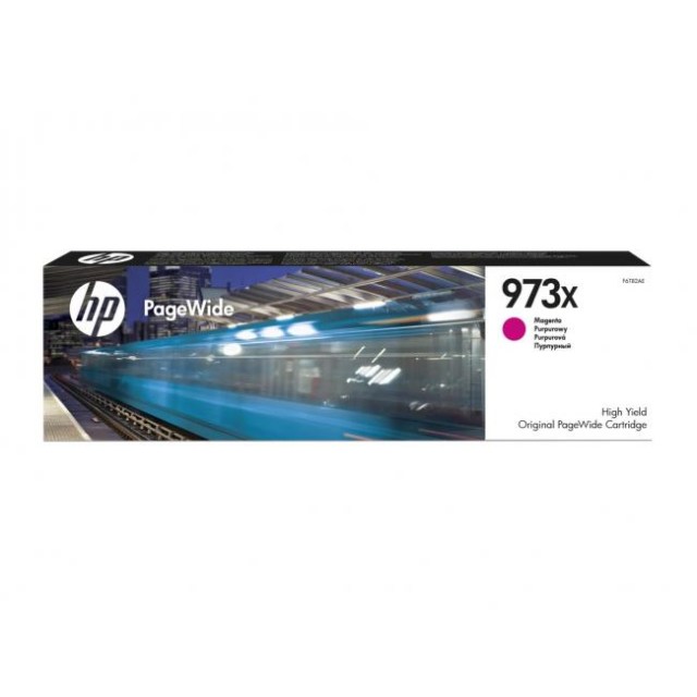 Atramentová náplň HP F6T82AE HP 973X magenta (7.000 str.) pre PageWide Pro 452/477/Managed