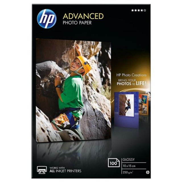 Paper HP Q8692A Advanced Photo glossy 250g 10x15_1