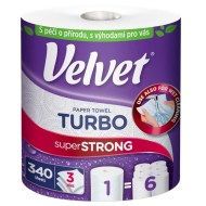 Kuchynské utierky 3-vrstvové Velvet Turbo 1ks, 75,82m_1
