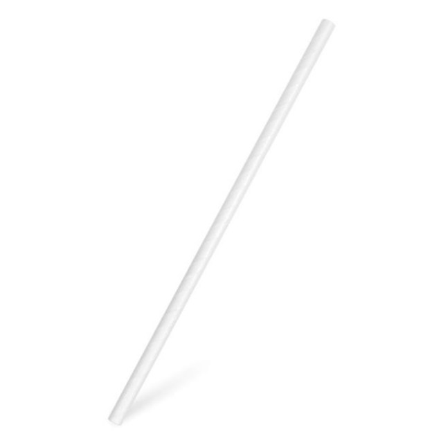 Slamky papierové biele JUMBO 8 mm x 25 cm (100 ks)_1